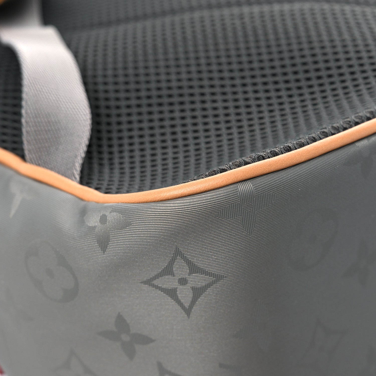 Louis Vuitton Monogram Titanium Backpack PM 9 of 12