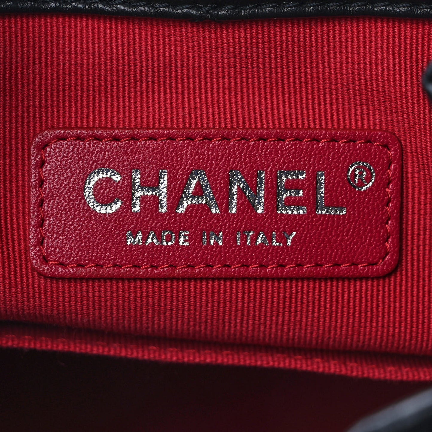 Aged Calfskin Quilted Small Gabrielle Backpack Black