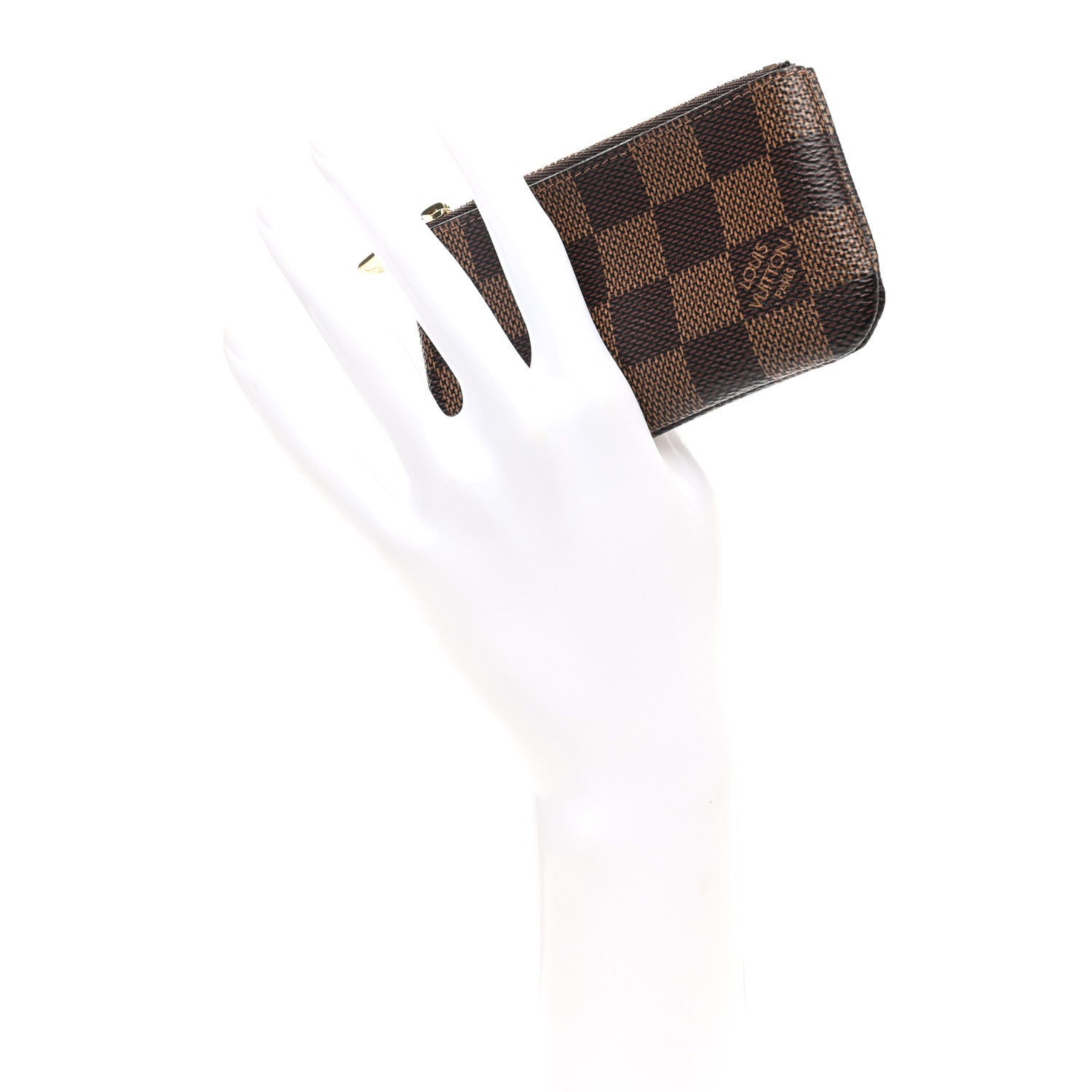 Louis Vuitton Damier Ebene Key Pouch 2 of 8