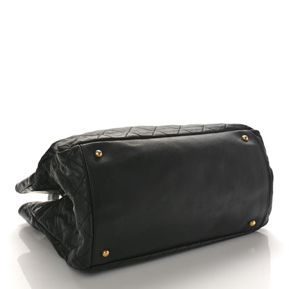 Chanel Iridescent Calfskin Quilted Large In The Mix Tote Black 4 of 11