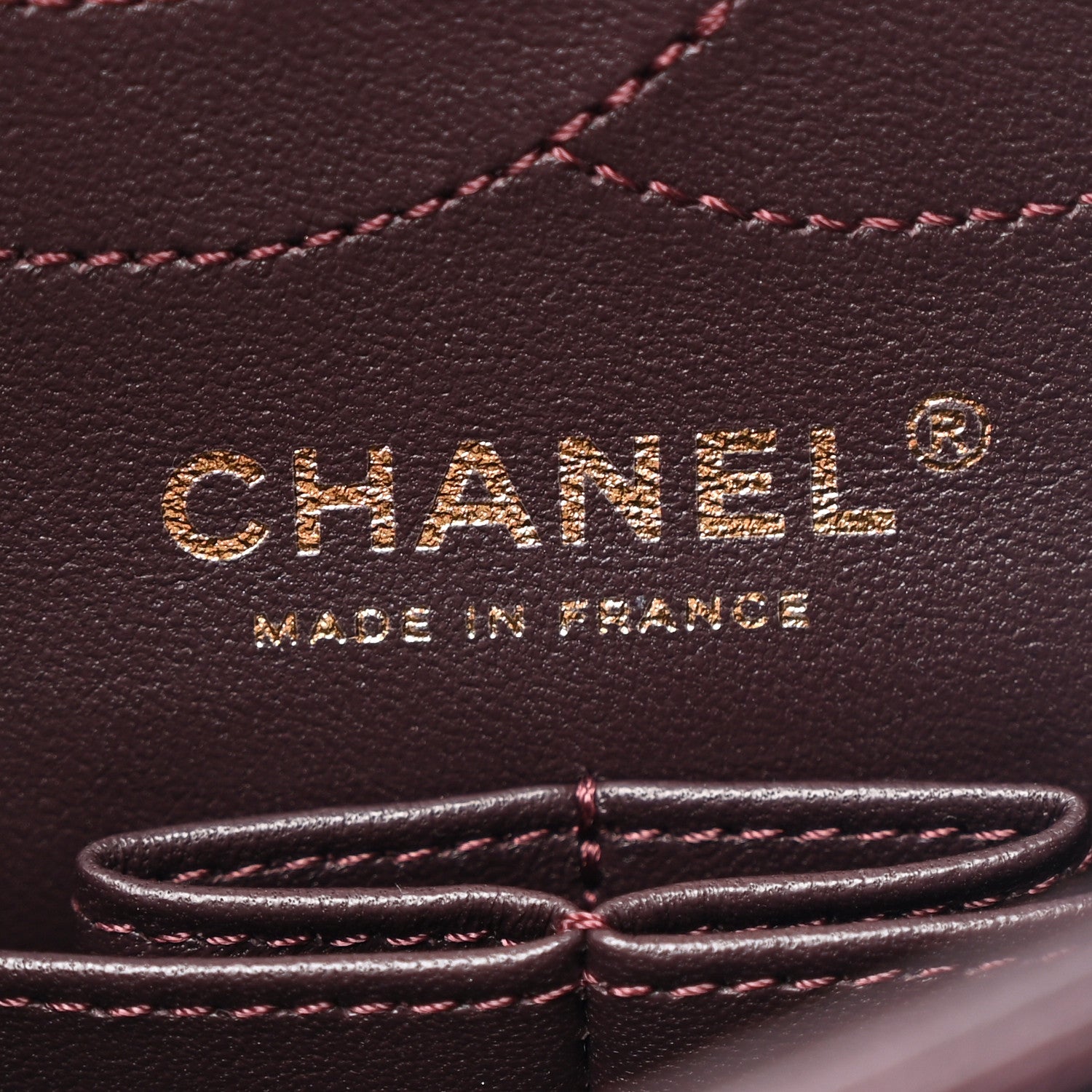 Chanel Aged Calfskin Quilted 2.55 Reissue 225 Flap Dark Burgundy 6 of 10