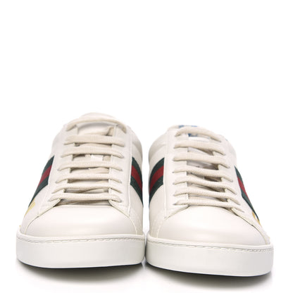 Gucci X SEGA Calfskin Ayers Web Guccy Womens Ace Sneakers 40.5 White 2 of 9