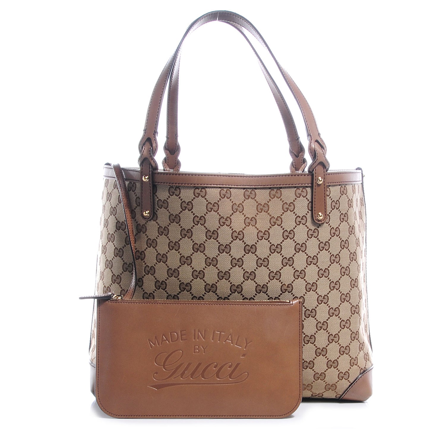 Monogram Medium Craft Tote Brown