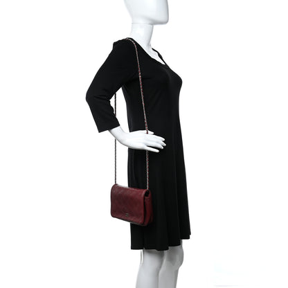 Chanel Lambskin Quilted Single Flap Red 2 of 10