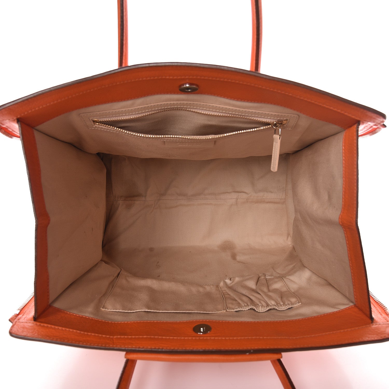 Givenchy Grained Goatskin Antigona Zippered Tote Orange 8 of 44