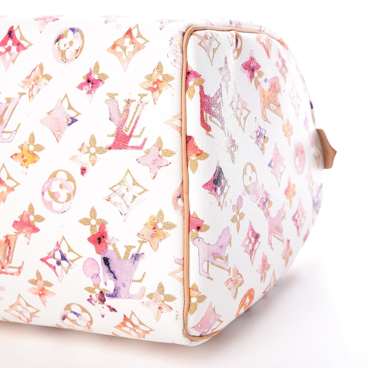 Louis Vuitton Watercolor Aquarelle Speedy 30 White 9 of 11