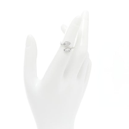 Anita Ko 18K White Gold Diamond Small Palm Leaf Ring 47 4 2 of 4