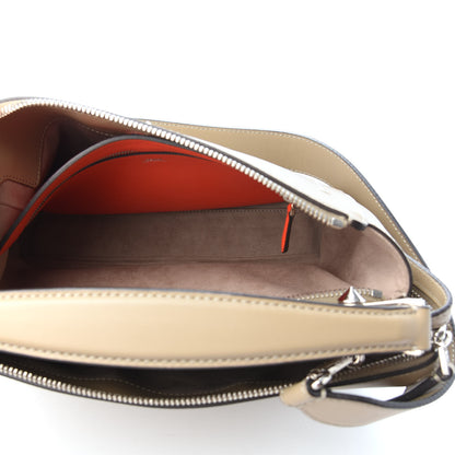 Fendi Vitello Baltico Dolce DotCom Satchel Tortora Papavero 6 of 10
