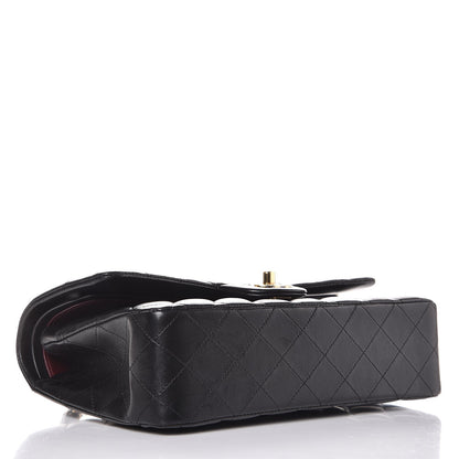 Chanel Lambskin Quilted Medium Double Flap Black 4 of 10