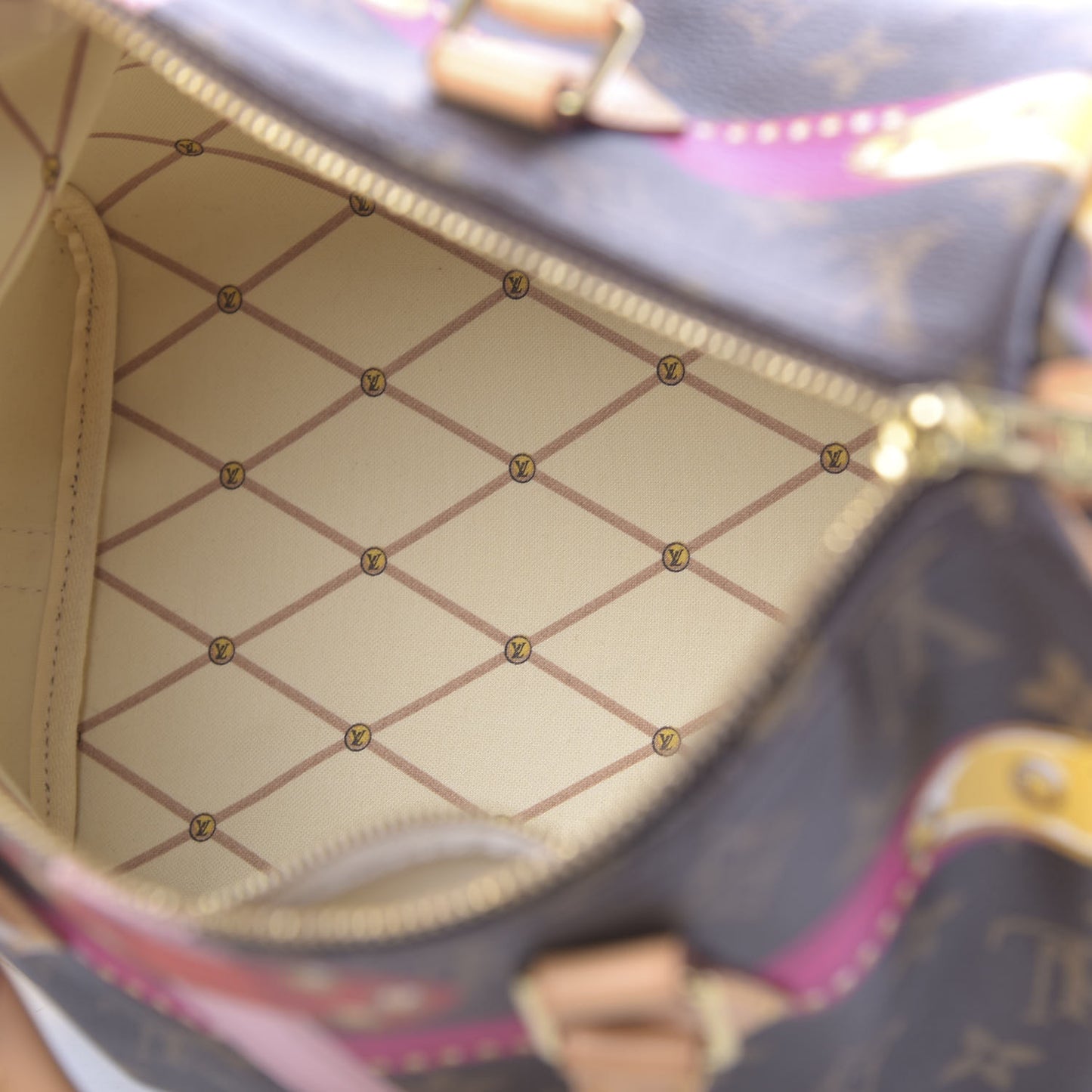 Monogram Summer Trunks Speedy Bandouliere 30
