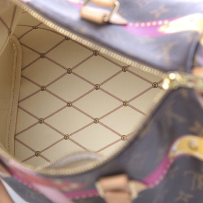 Louis Vuitton Monogram Summer Trunks Speedy Bandouliere 30 5 of 10