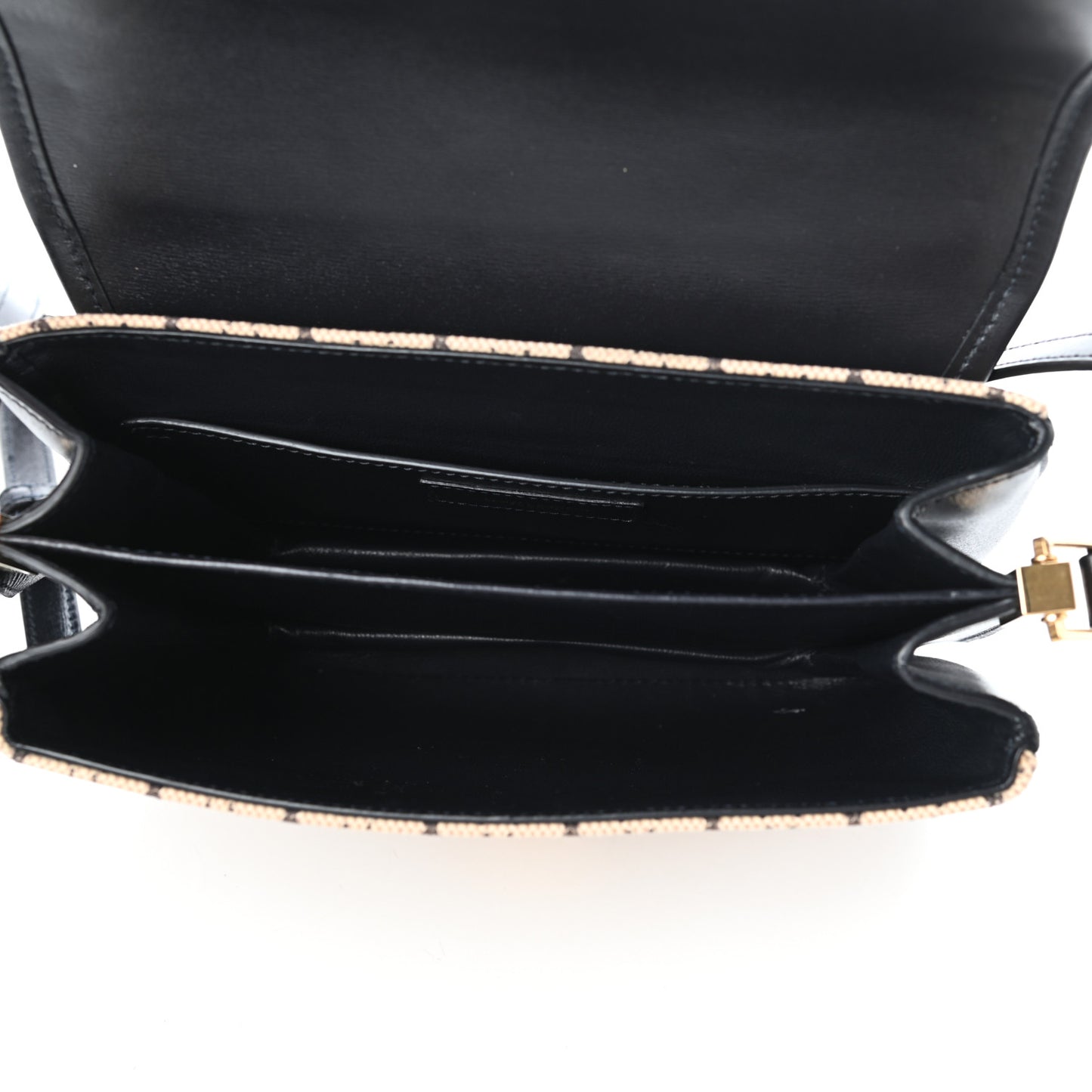 Canvas Small Le Monogramme Satchel Beige Black