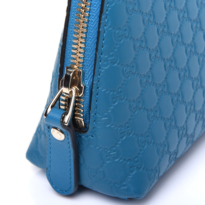 Gucci Microguccissima GG Cosmetic Case Deep Cobalt 12 of 15