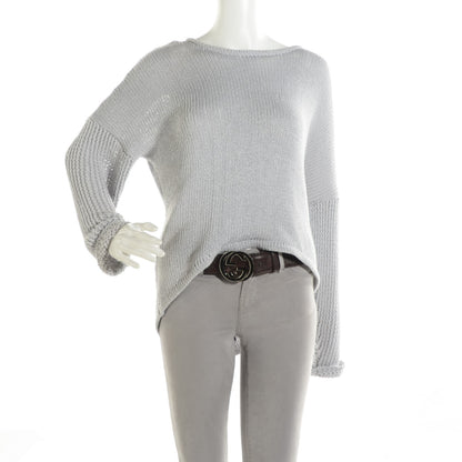 Gucci Guccissima Interlocking G Belt 85 34 Chocolate 2 of 6