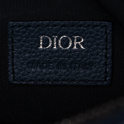 Christian Dior Oblique Mens Saddle Bag Blue 6 of 9