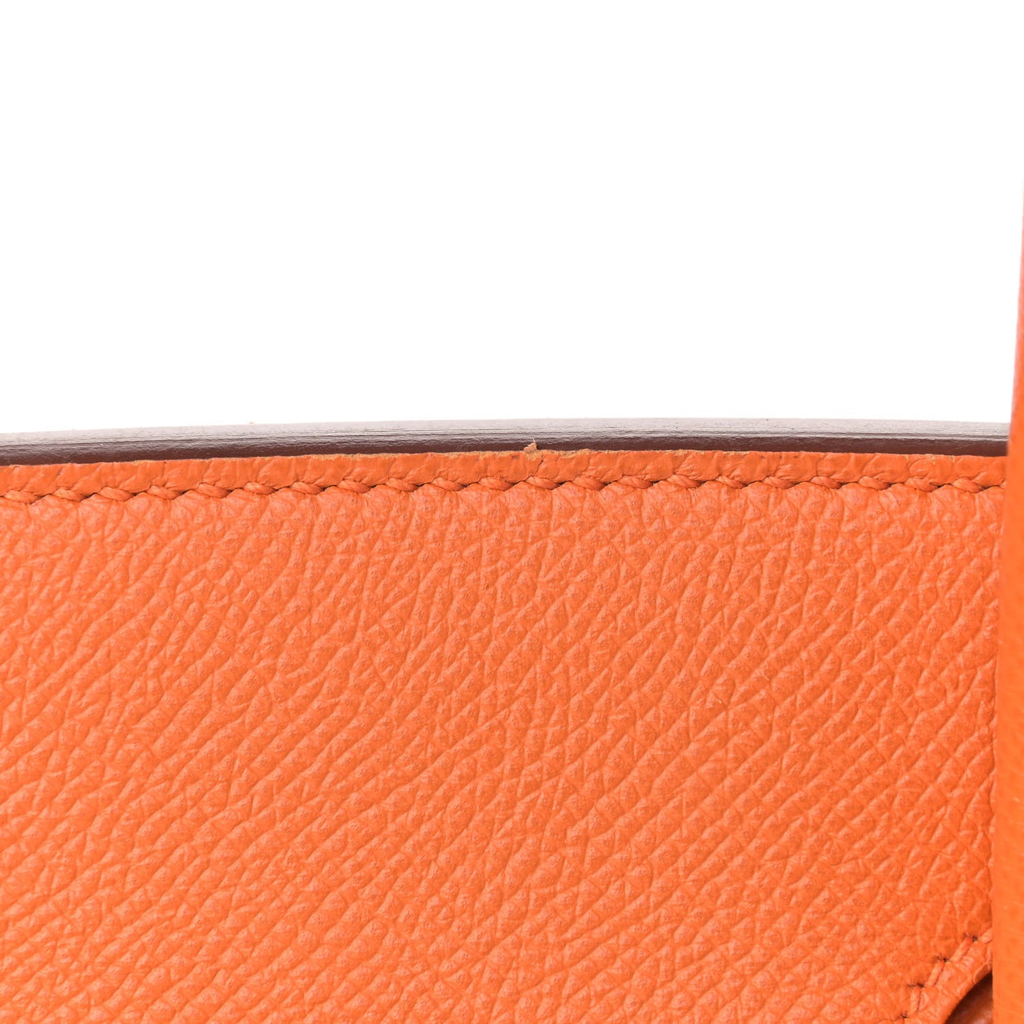 Epsom Birkin 35 Orange