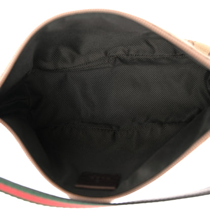 Gucci Monogram Web Boat Pochette Brown 5 of 12