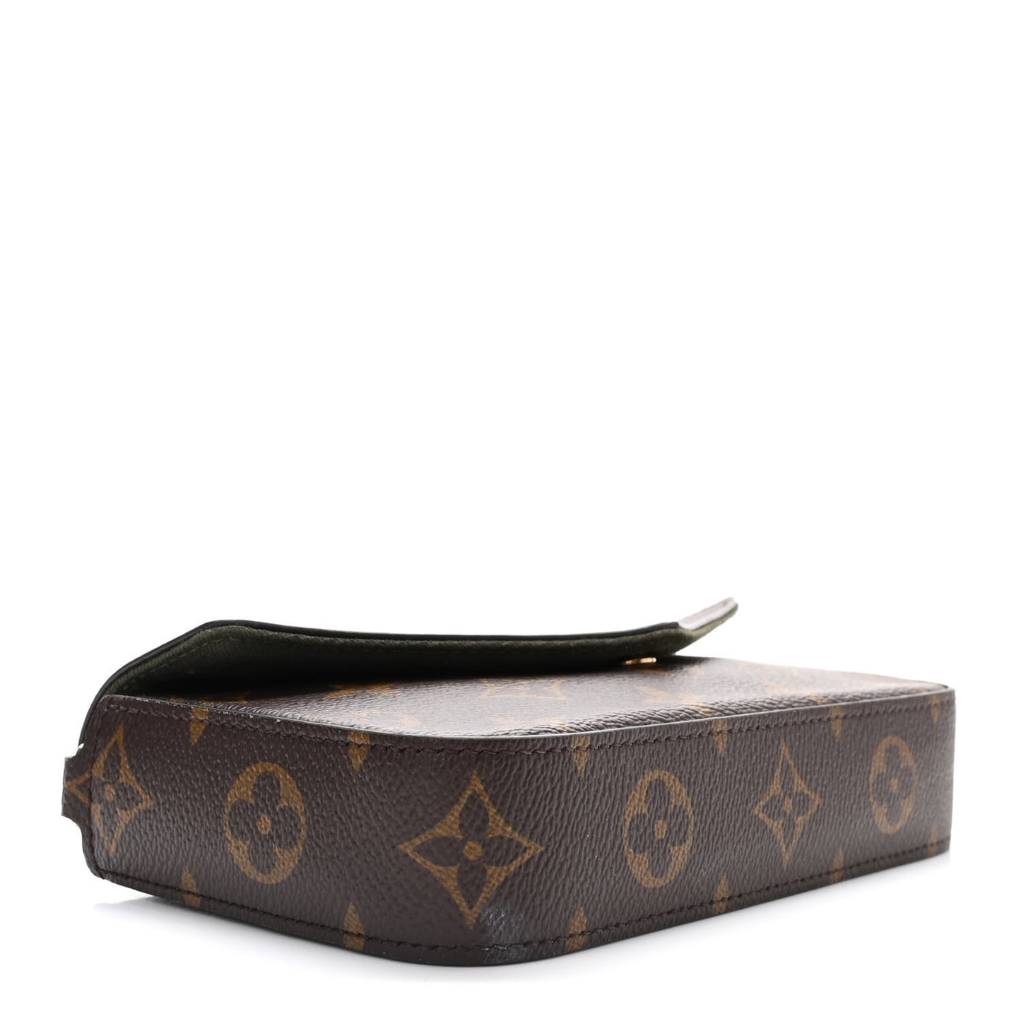 Monogram Felicie Strap & Go Kaki