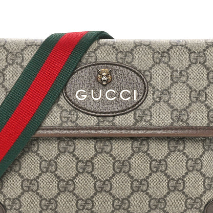 Gucci GG Supreme Monogram Neo Vintage Web Belt Bag Brown 5 of 11