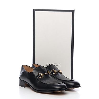Gucci Goatskin Mens Horsebit Loafers 8.5 Black 9 of 9