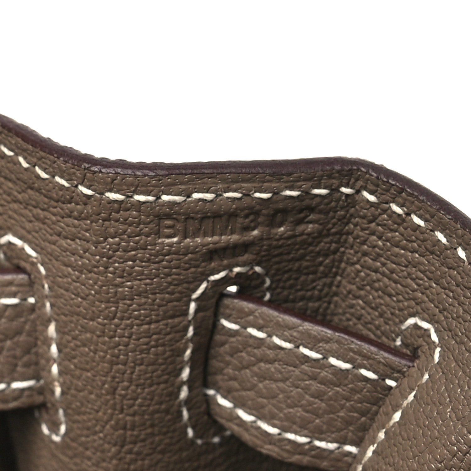 Hermes Taurillon Clemence Kelly Retourne 28 Etoupe 7 of 11