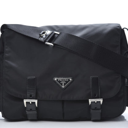 Prada Tessuto Nylon Vela Messenger Bag Black 8 of 10