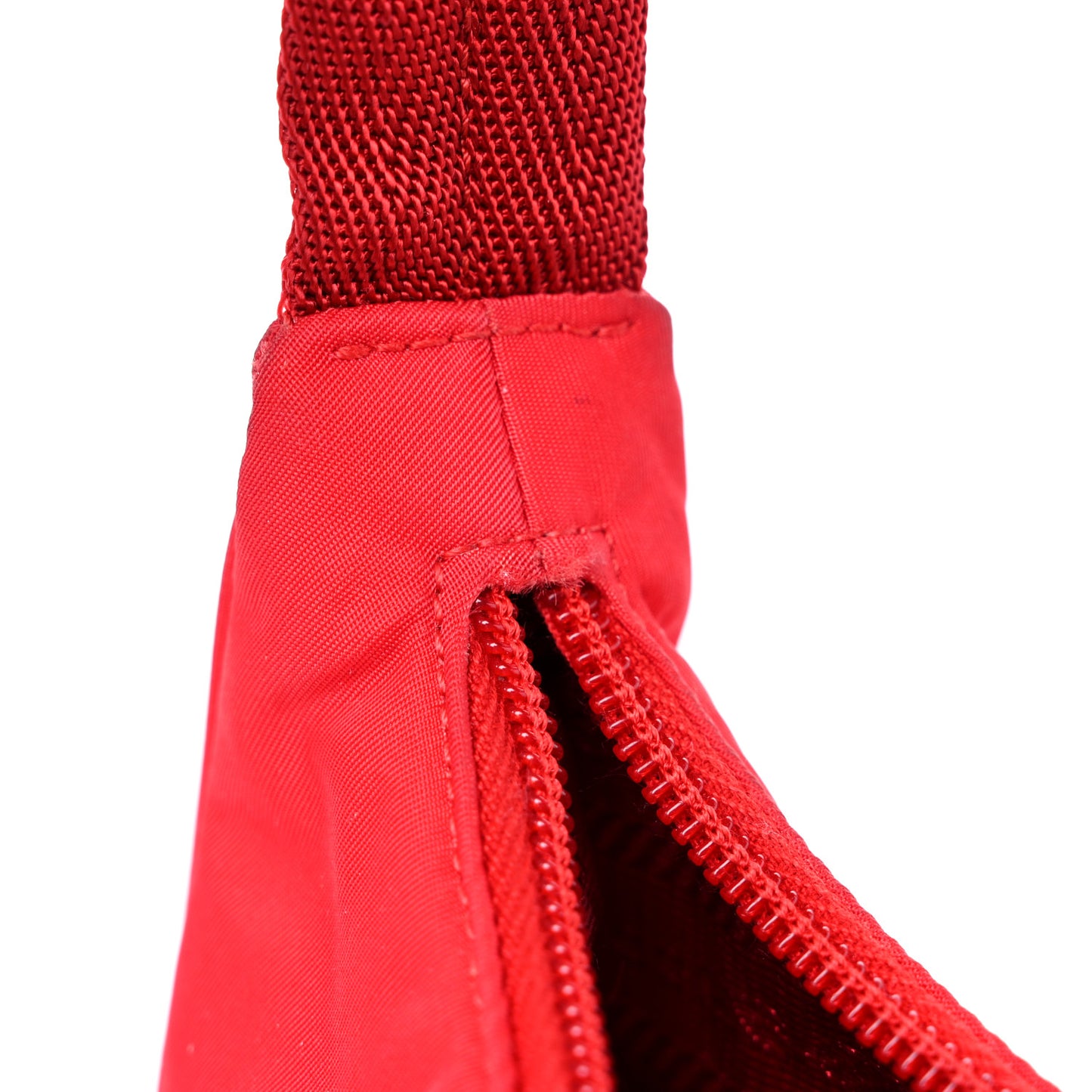 Tessuto Nylon Mini Re-Edition 2000 Bag Rosso