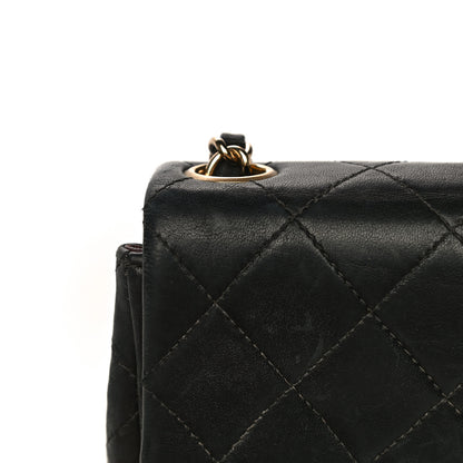 Chanel Lambskin Quilted Mini Square Flap Bag Black 26 of 35