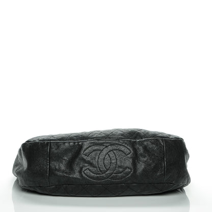 Chanel Caviar Quilted Simply CC Hobo Black 5 of 9
