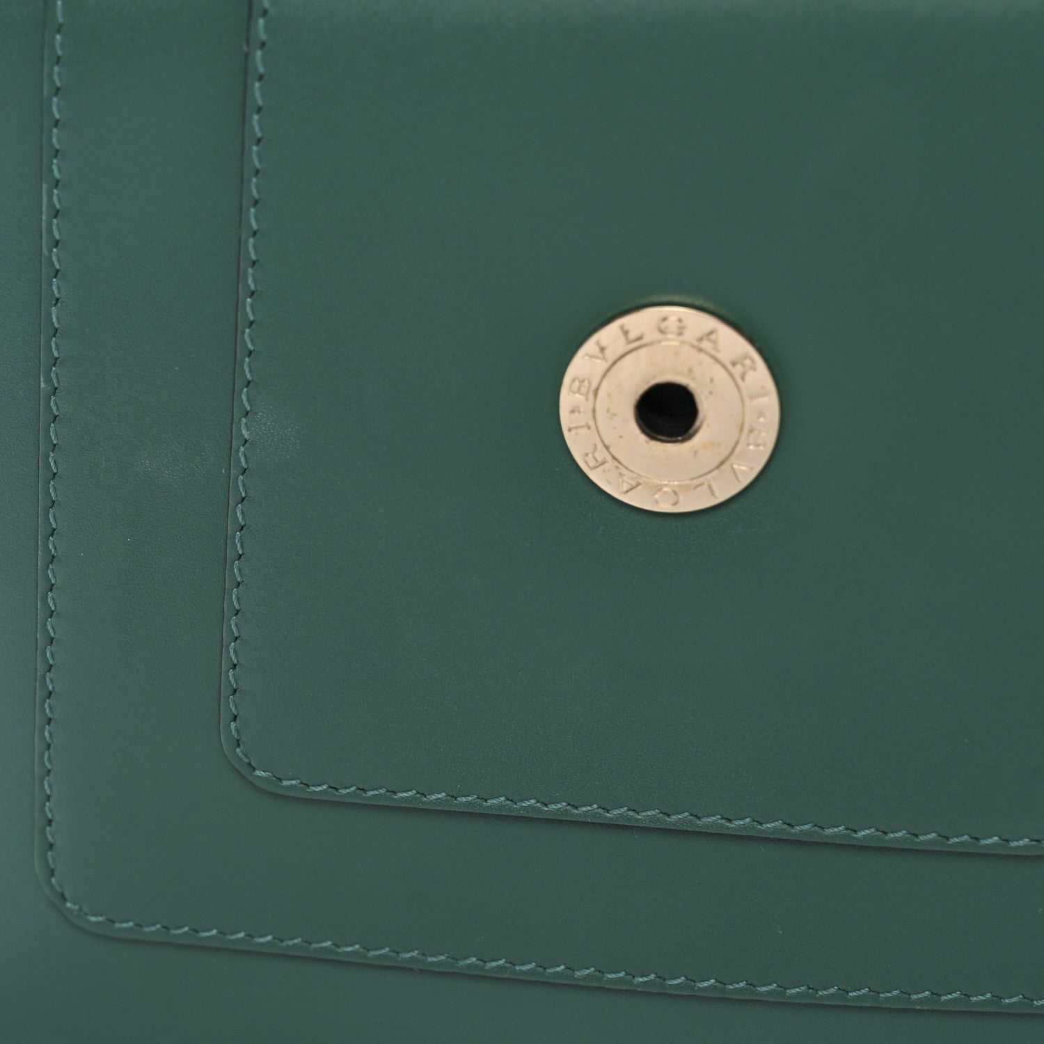 Bulgari Calfskin Small Serpenti Forever Snake Strap Crossbody Bag Emerald Green 10 of 11