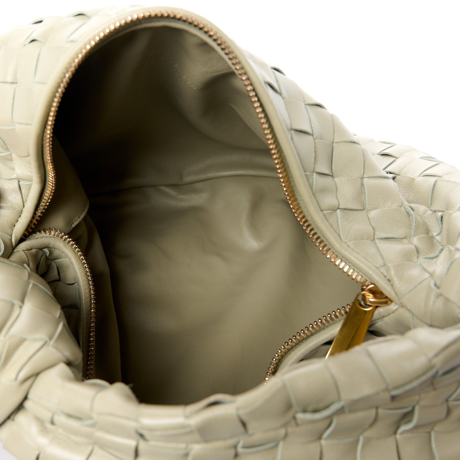 Bottega Veneta Nappa Intrecciato Teen Jodie Hobo Travertine 5 of 12
