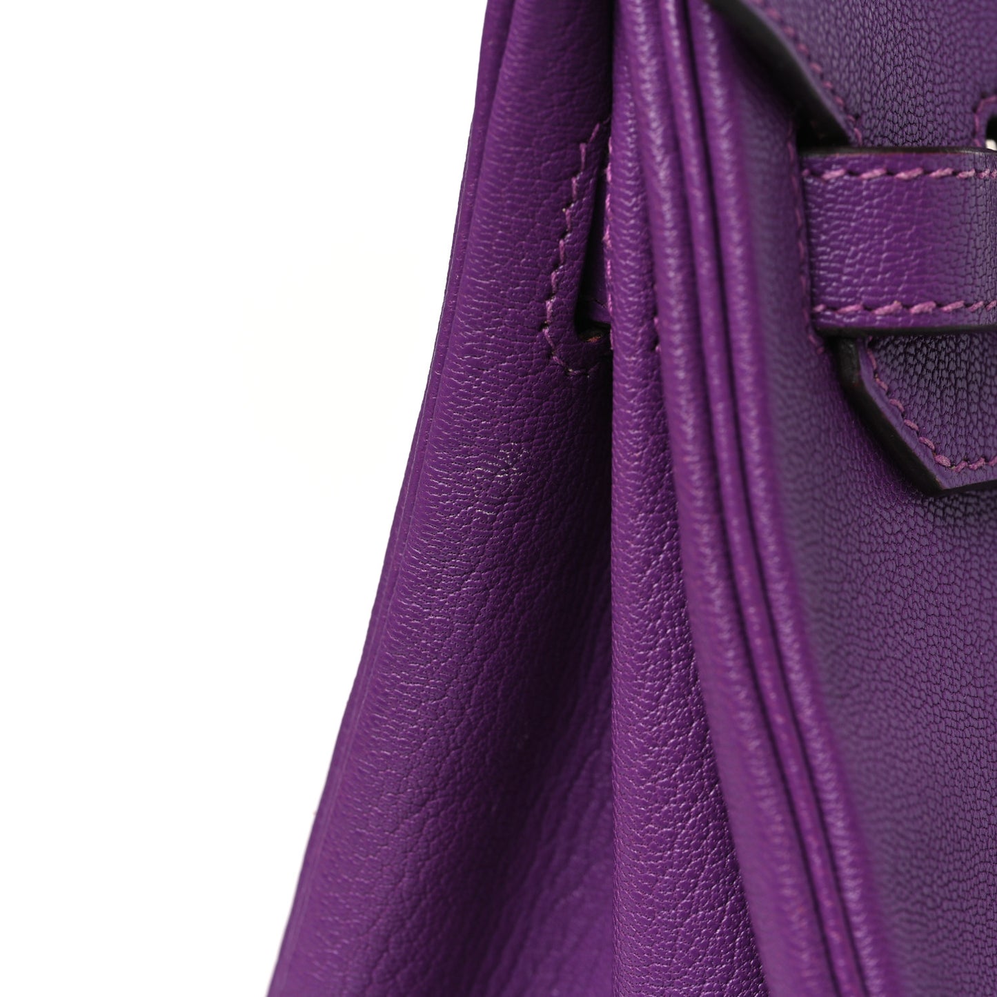Chevre Mysore Birkin 30 Violet