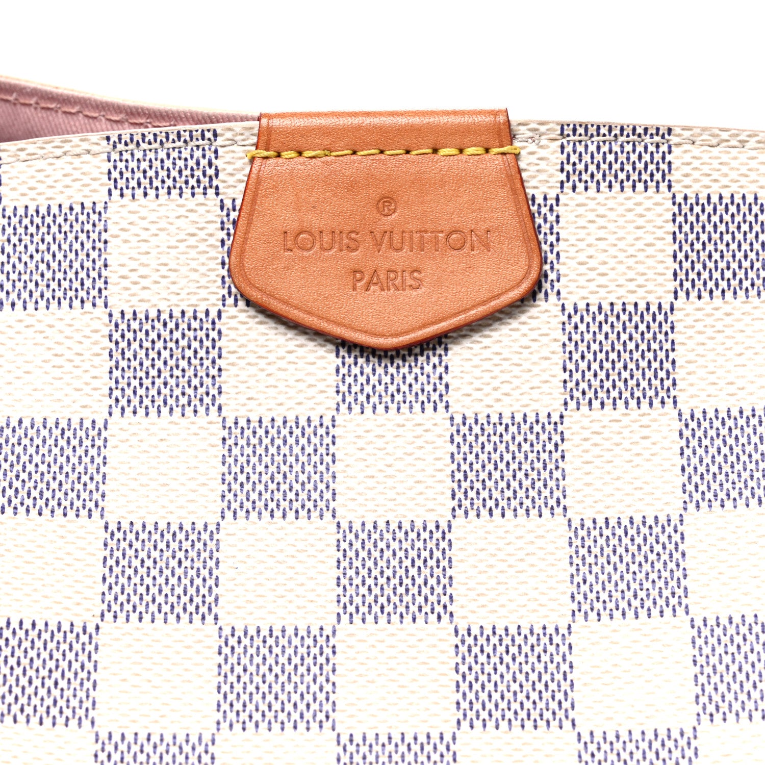 Louis Vuitton Damier Azur Graceful PM Rose Ballerine 7 of 10