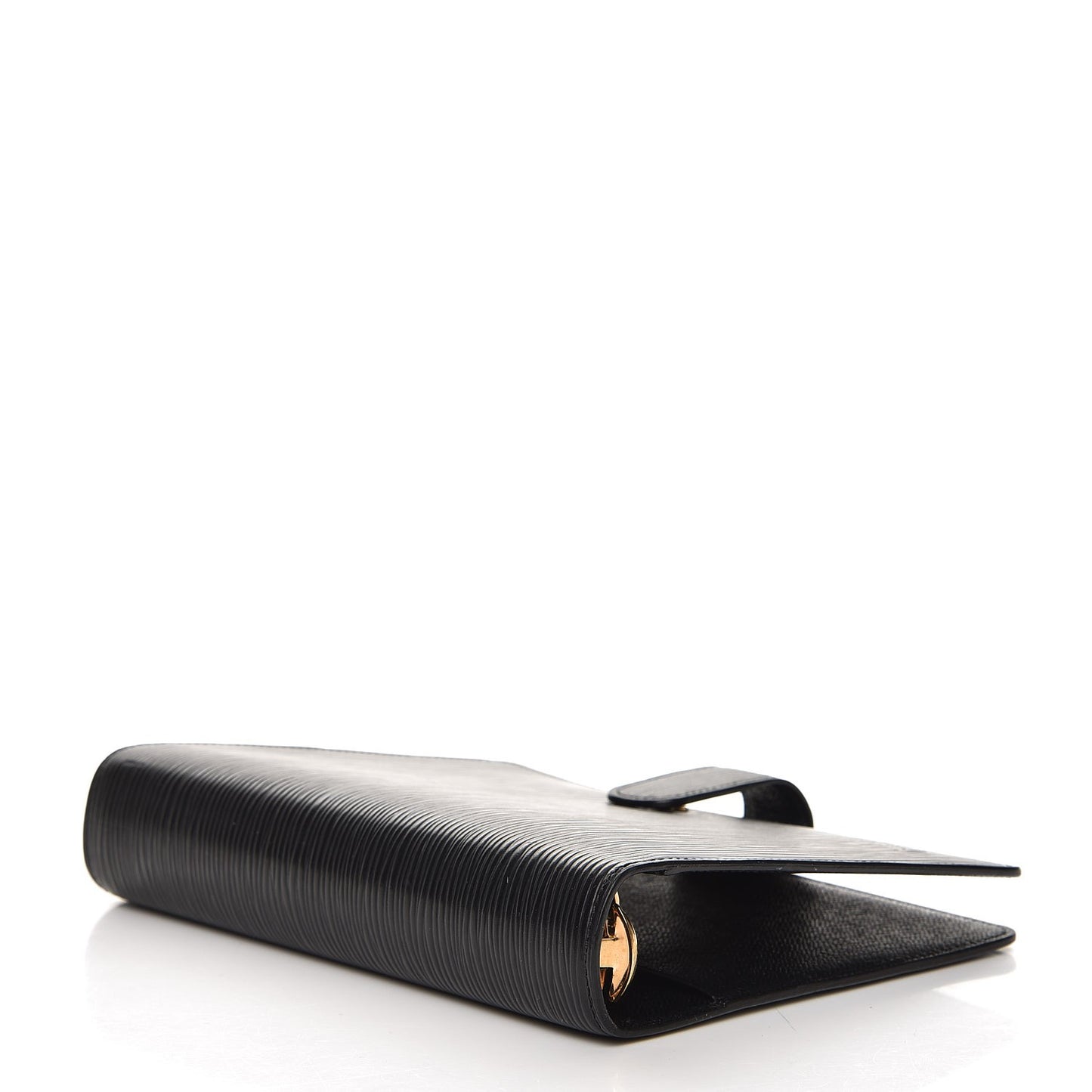 Epi Medium Ring Agenda Cover Black