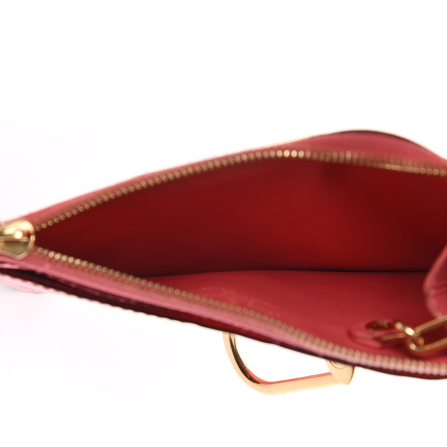 Louis Vuitton Vernis Key Pouch Rose Litchi 5 of 6