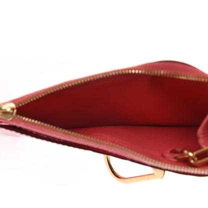 Louis Vuitton Vernis Key Pouch Rose Litchi 5 of 6