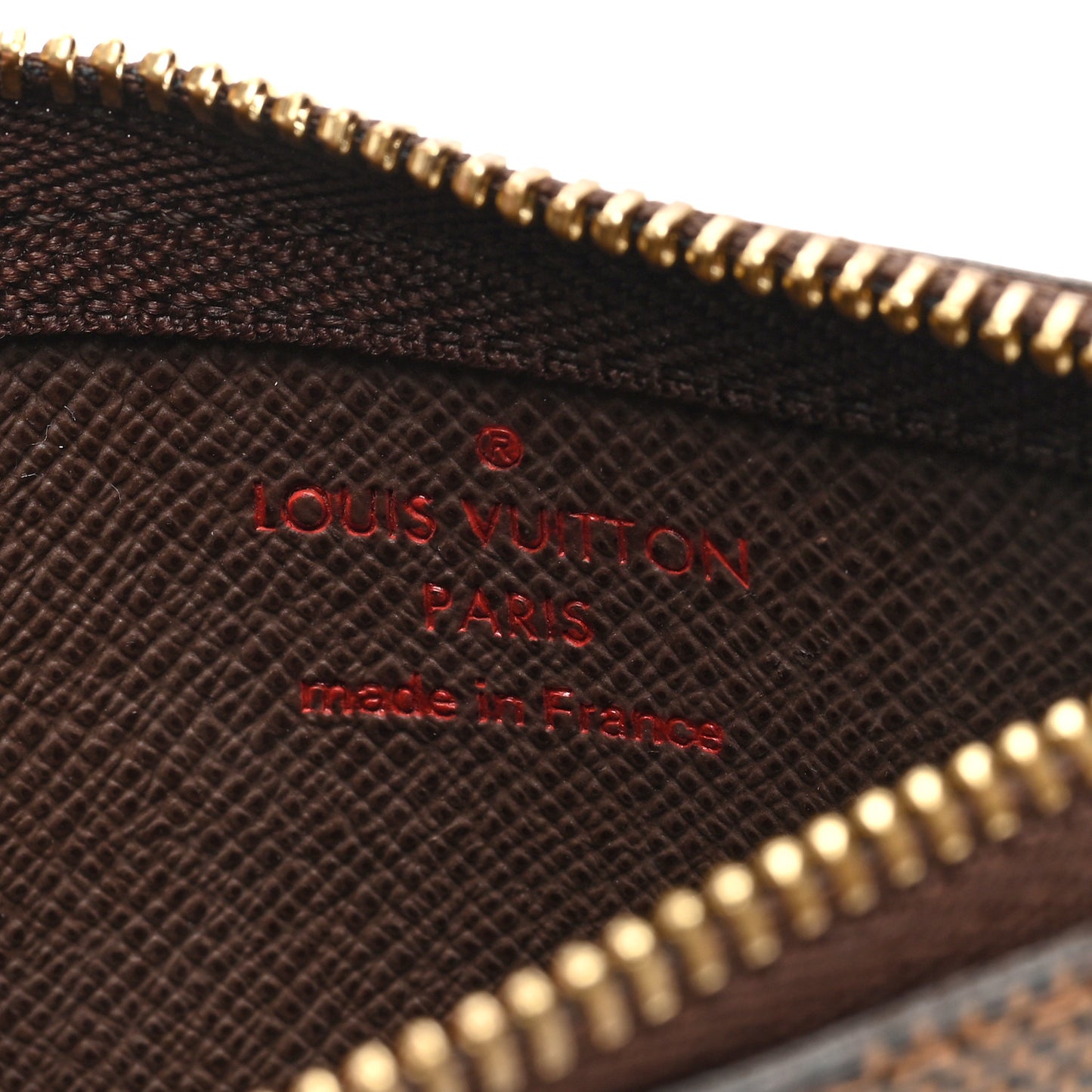 Damier Ebene Key Pouch