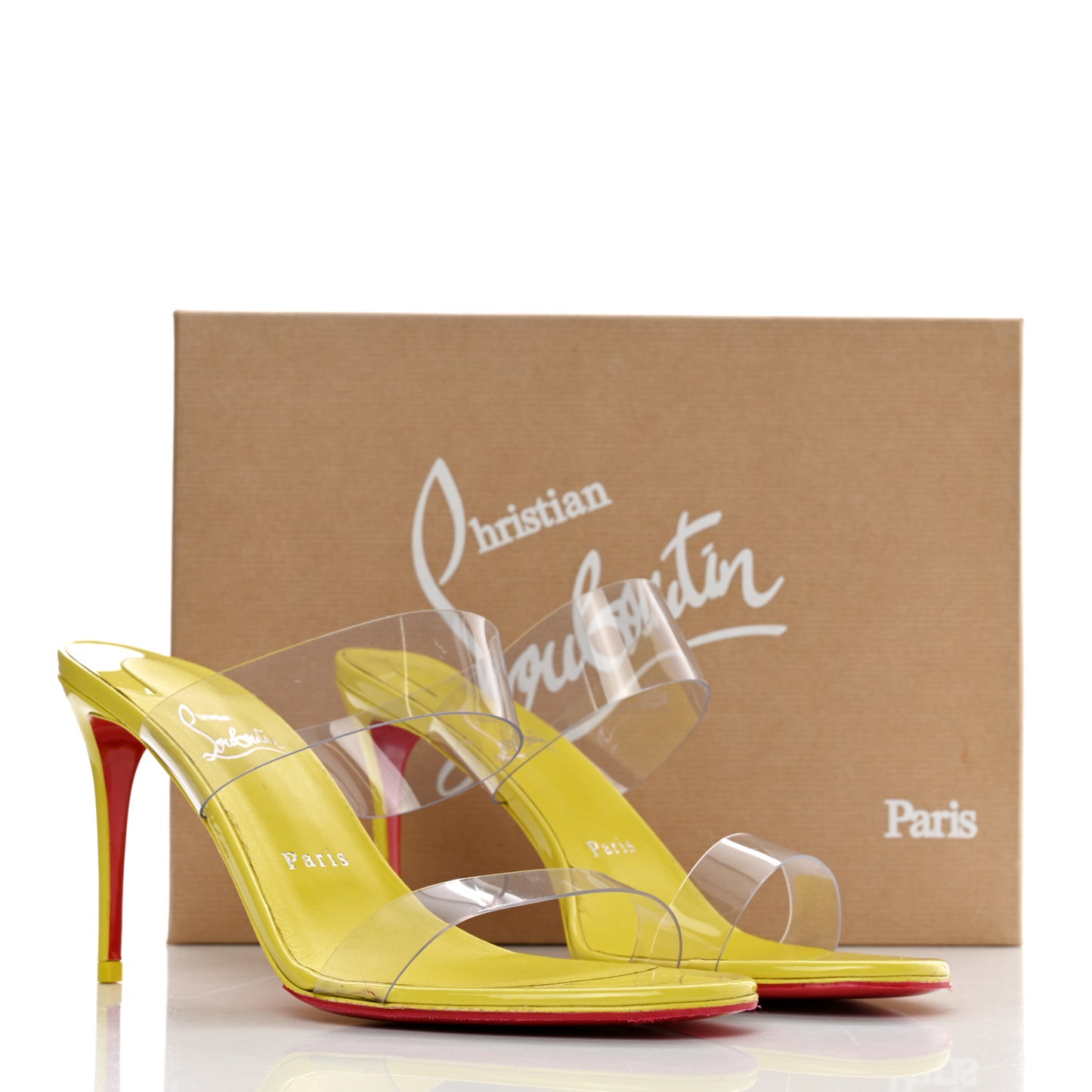 Patent PVC Just Nothing 85 Slide Sandals 39 Citrus
