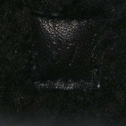 Gucci Merino Wool Interlocking G Dad Sandals 37 Black 9 of 12