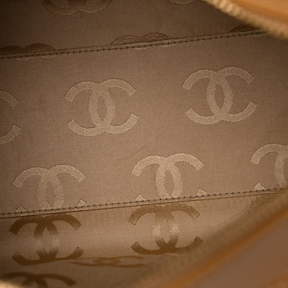 Chanel Caviar CC Chain Shoulder Bag Beige 10 of 16