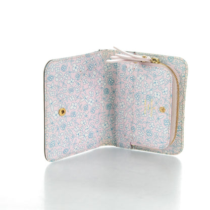 Louis Vuitton Monogram Fleuri Insolite PM Wallet Rose 5 of 7