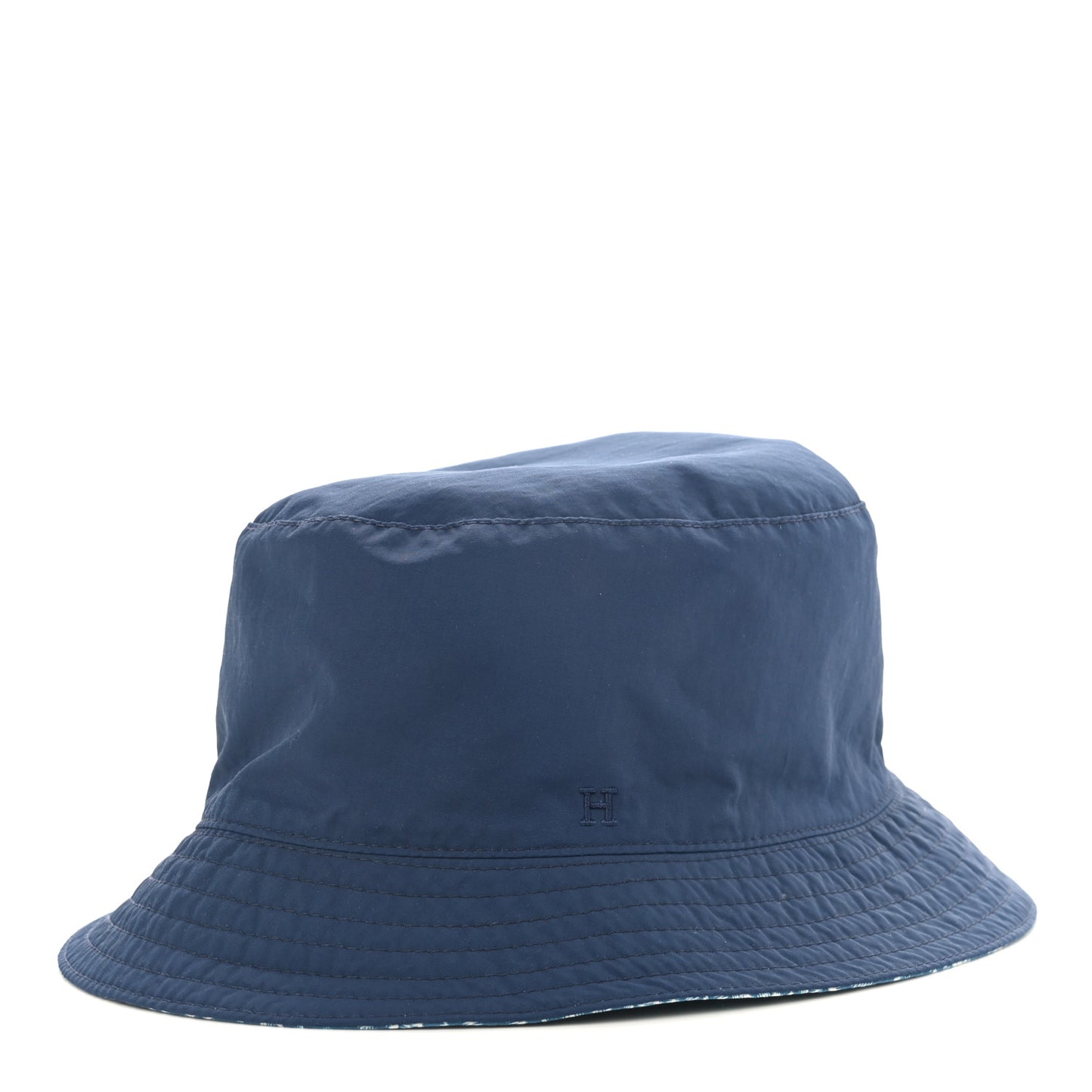 Cotton Bob Raoul Reversible Bucket Hat Indigo