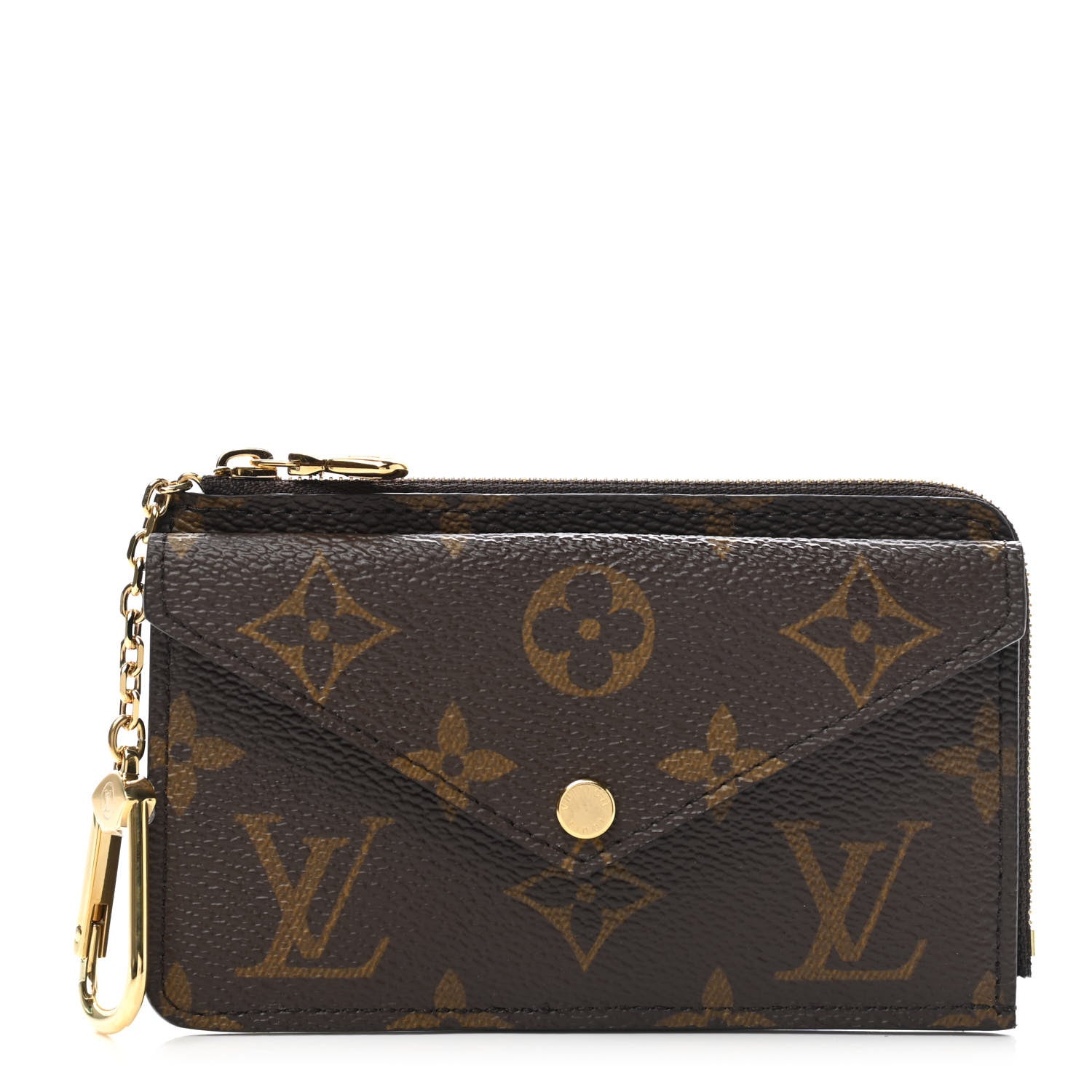 Louis Vuitton Monogram Recto Verso Card Holder Black 1 of 7