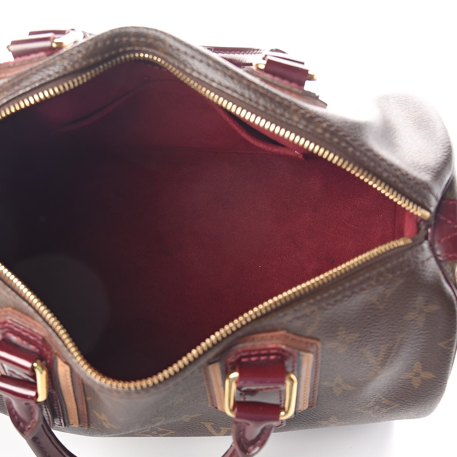 Louis Vuitton Monogram Mirage Speedy 30 Bordeaux 5 of 10