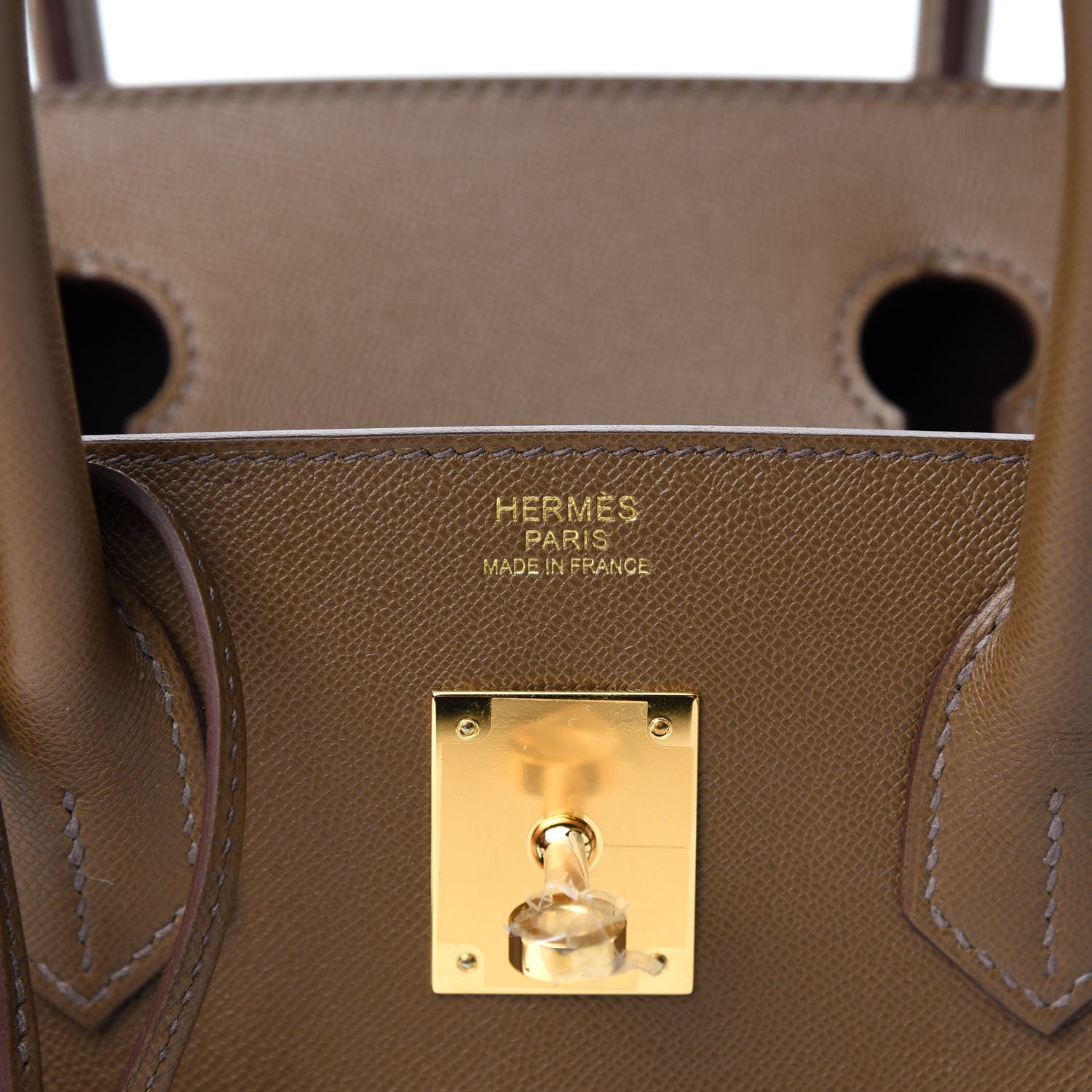 Hermes Madame Calfskin Birkin Sellier 30 Toundra 8 of 11