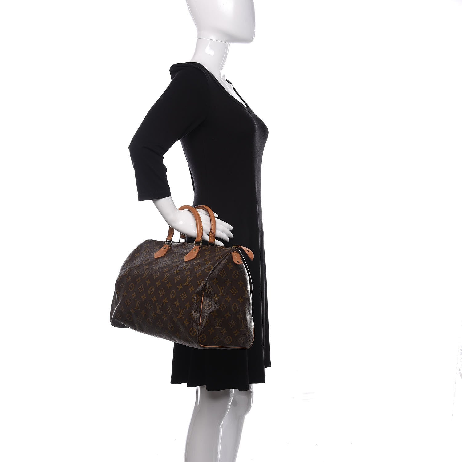 Louis Vuitton Monogram Speedy 35 2 of 10