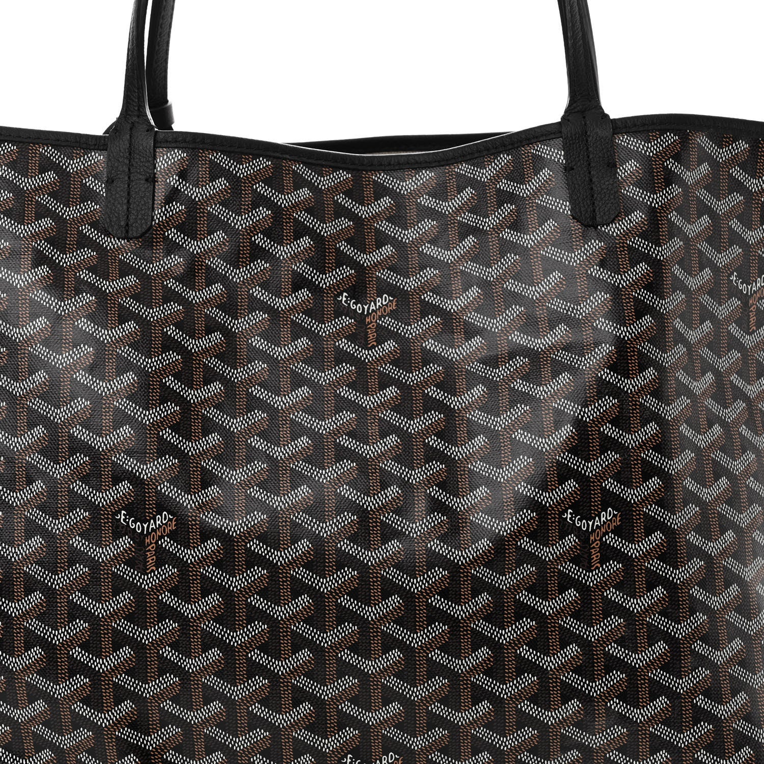 Goyard Goyardine Saint Louis GM Black 9 of 12