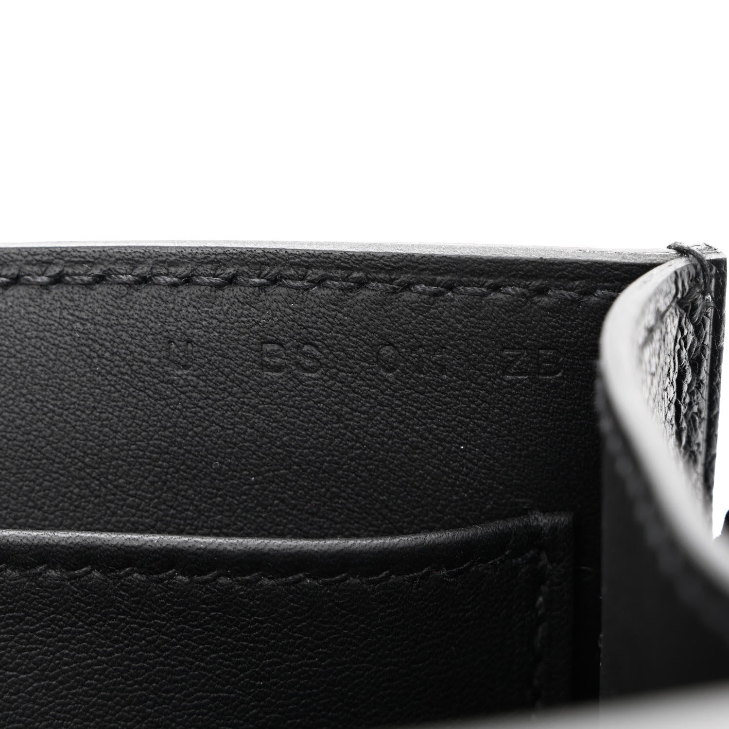 Hermes Chevre Mysore Geta Black 7 of 11