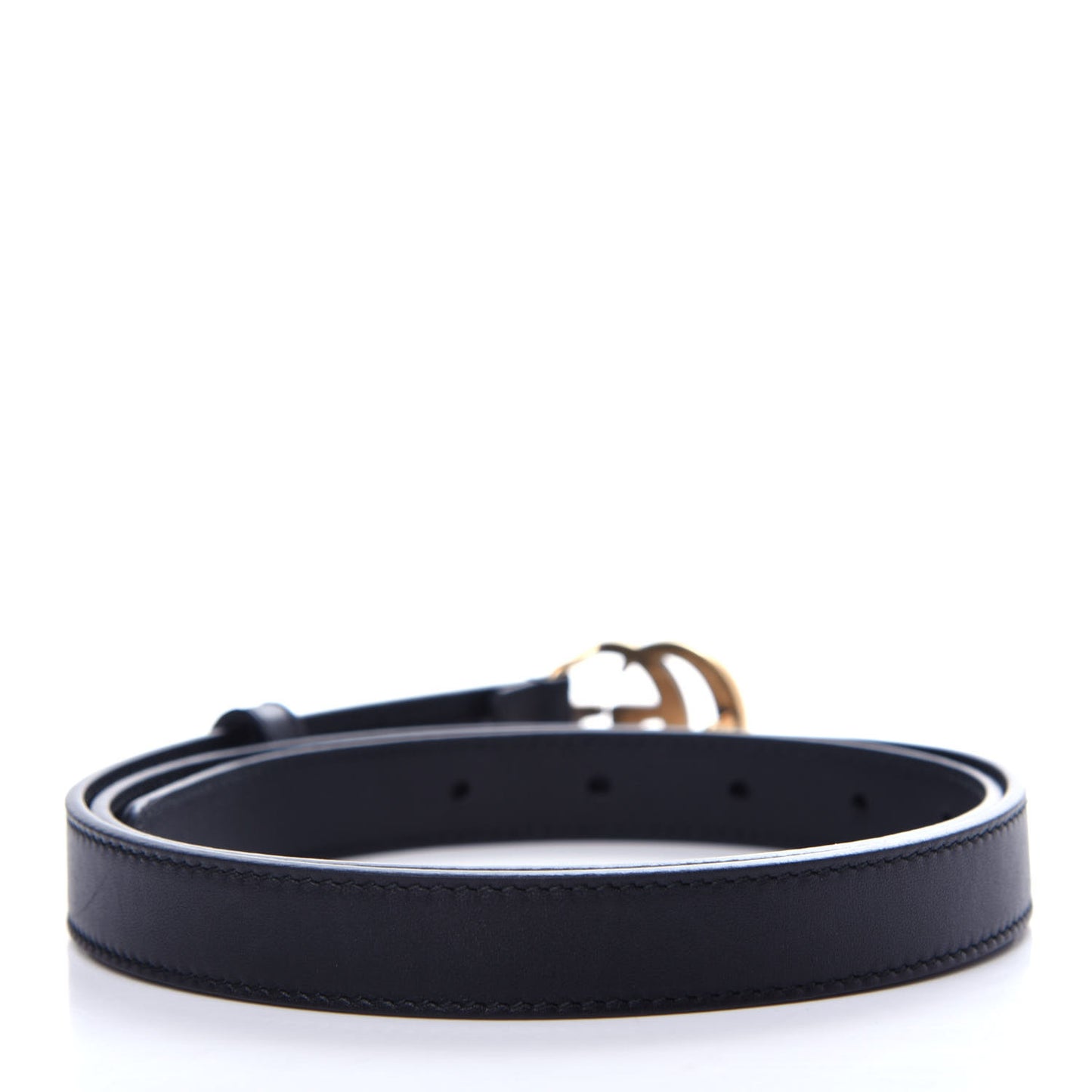 Calfskin Double G 20mm Belt 90 36 Black