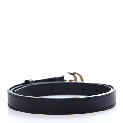 Gucci Calfskin Double G 20mm Belt 90 36 Black 2 of 6